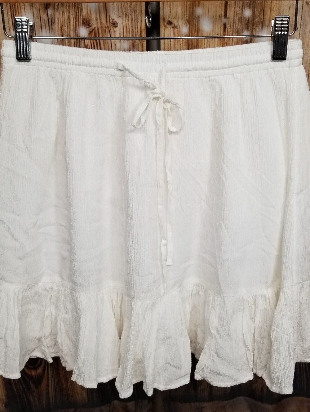 Gap New With Tag Women's White Size Small Gauze Tiered A-line Midi Skirt